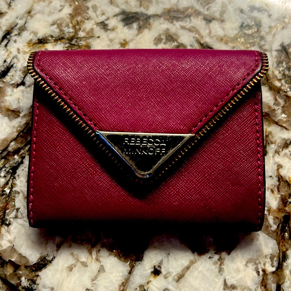 Rebecca minkoff card holder wallet first edition